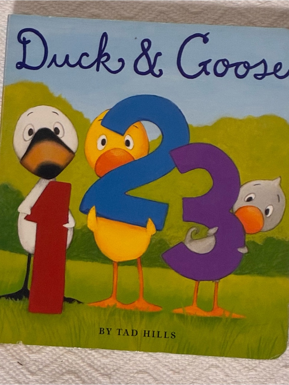 Duck & Goose 1-2-3 Board Book